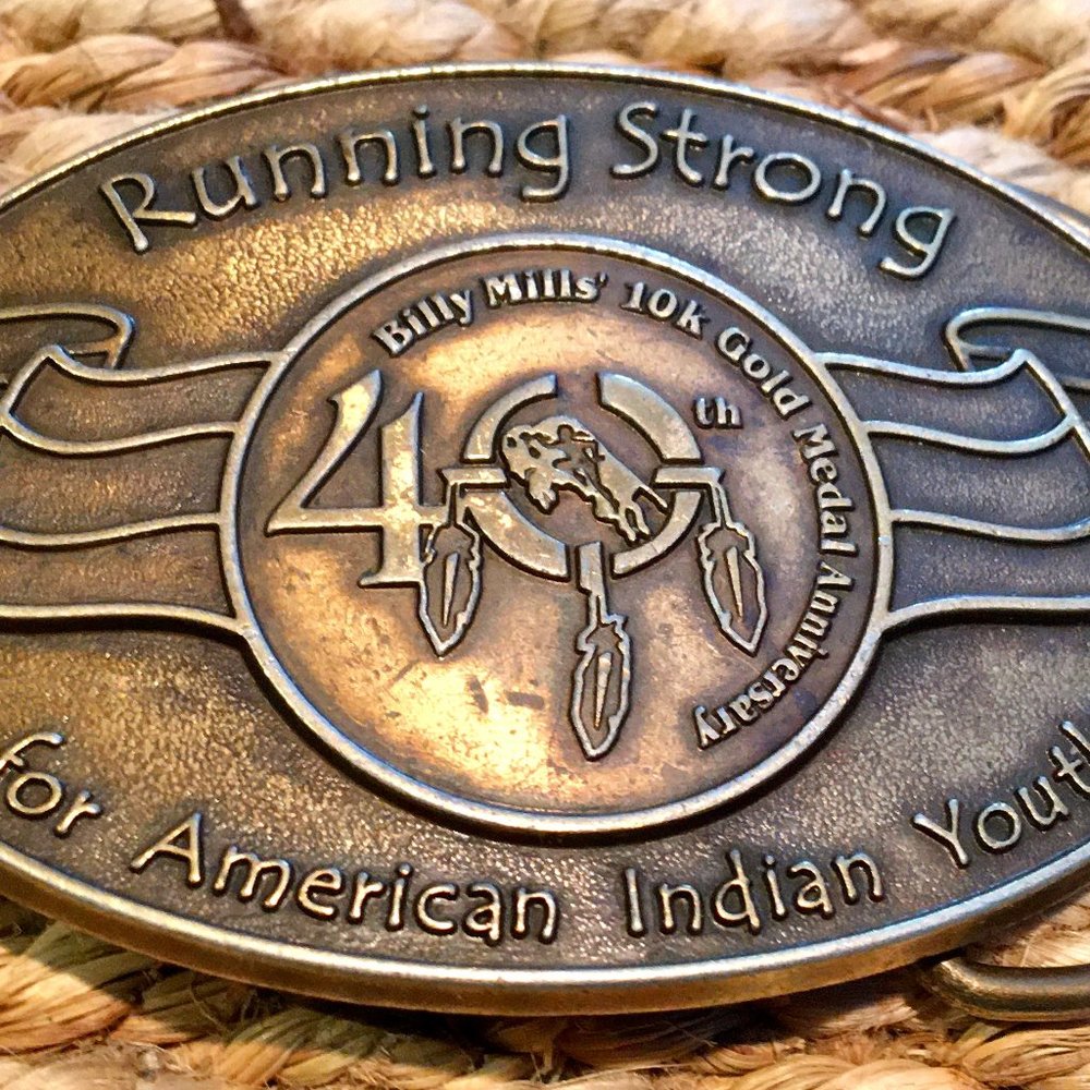 American Indian Youth  Belt Buckle